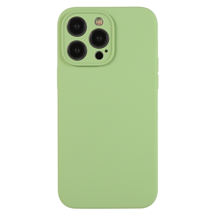 For iPhone 12 Pro Max Pure Color Liquid Silicone Fine Pore Phone Case(Mint Green)
For iPhone 12 Pro Max Pure Color Liquid Silicone Fine Pore Phone Case(Mint Green)