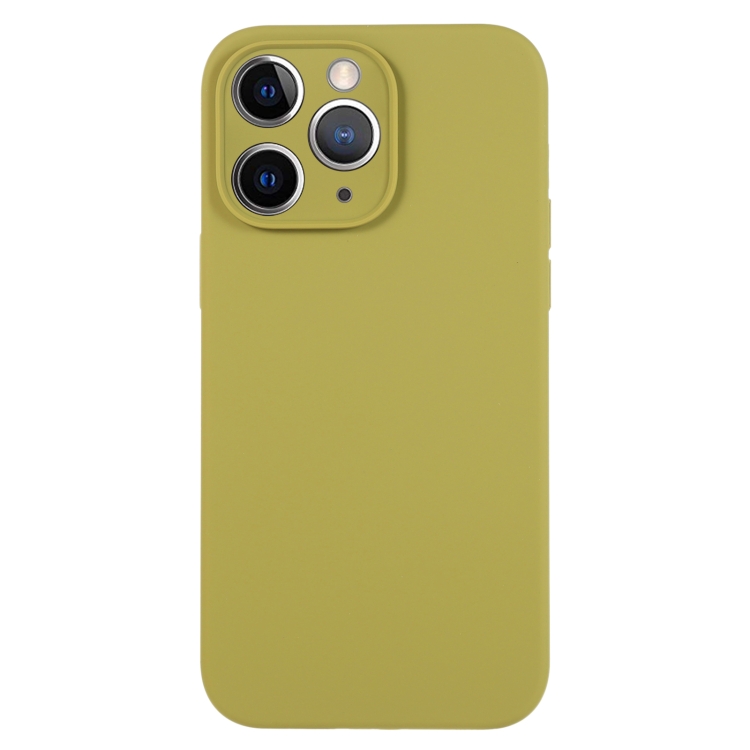 For iPhone 11 Pro Max Pure Color Liquid Silicone Fine Pore Phone Case(Willow Green)
For iPhone 11 Pro Max Pure Color Liquid Silicone Fine Pore Phone Case(Willow Green)