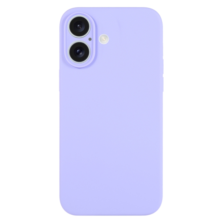 For iPhone 16 Plus Pure Color Liquid Silicone Fine Pore Phone Case(Light Purple)
For iPhone 16 Plus Pure Color Liquid Silicone Fine Pore Phone Case(Light Purple)