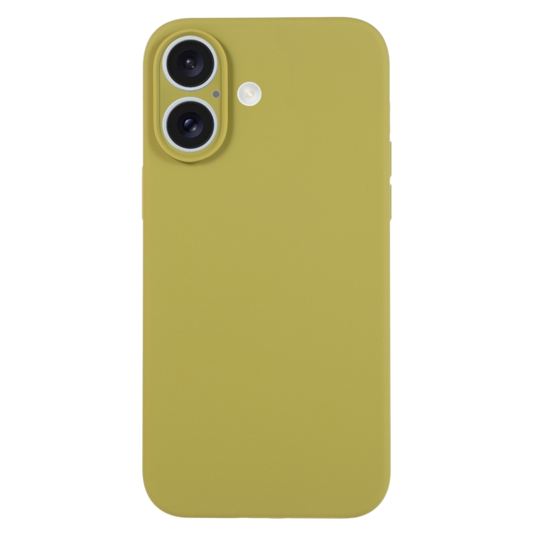 For iPhone 16 Plus Pure Color Liquid Silicone Fine Pore Phone Case(Willow Green)
For iPhone 16 Plus Pure Color Liquid Silicone Fine Pore Phone Case(Willow Green)