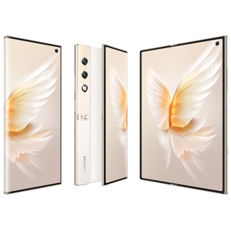 Honor V Purse 5G, 16GB+512GB, Side Fingerprint, 7.71 inch + 6.45 inch MagicOS 7.2 Qualcomm Snapdragon 778G Octa Core, Network: 5G, OTG, NFC, Not Support Google Play(Gold)
Honor V Purse 5G, 16GB+512GB, Side Fingerprint, 7.71 inch + 6.45 inch MagicOS 7.2 Qualcomm Snapdragon 778G Octa Core, Network: 5G, OTG, NFC, Not Support Google Play(Gold)