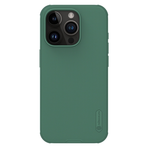 For iPhone 15 Pro NILLKIN Frosted Shield Pro Magnetic Magsafe Phone Case(Green)
For iPhone 15 Pro NILLKIN Frosted Shield Pro Magnetic Magsafe Phone Case(Green)