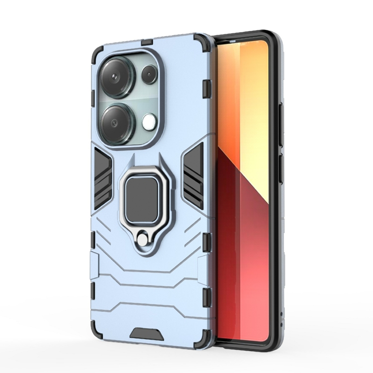 For Xiaomi Redmi Note 13 Pro 4G Global Shockproof PC + TPU Holder Phone Case(Navy Blue)
For Xiaomi Redmi Note 13 Pro 4G Global Shockproof PC + TPU Holder Phone Case(Navy Blue)