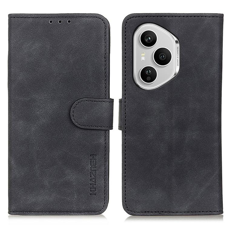 For Honor 400 Pro Global 160.8mm KHAZNEH Retro Texture Flip Leather Phone Case(Black)
For Honor 400 Pro Global 160.8mm KHAZNEH Retro Texture Flip Leather Phone Case(Black)
