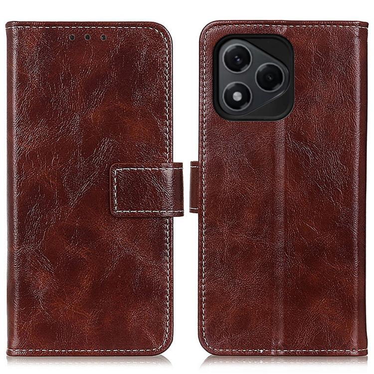 For Honor 400 Lite Global Retro Crazy Horse Texture Flip Leather Phone Case(Brown)
For Honor 400 Lite Global Retro Crazy Horse Texture Flip Leather Phone Case(Brown)