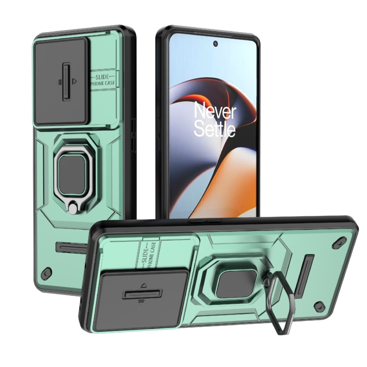 For OnePlus 11R 5G Sliding Camshield TPU + PC Shockproof Phone Case with Holder(Green)
For OnePlus 11R 5G Sliding Camshield TPU + PC Shockproof Phone Case with Holder(Green)