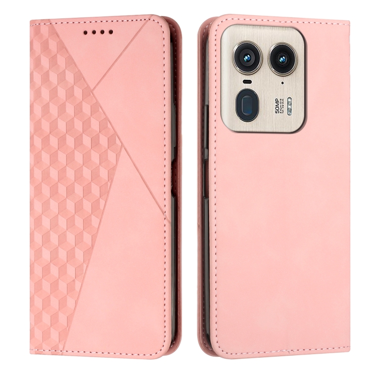 For Motorola Moto X50 Ultra Diamond Splicing Skin Feel Magnetic Leather Phone Case(Rose Gold)
For Motorola Moto X50 Ultra Diamond Splicing Skin Feel Magnetic Leather Phone Case(Rose Gold)