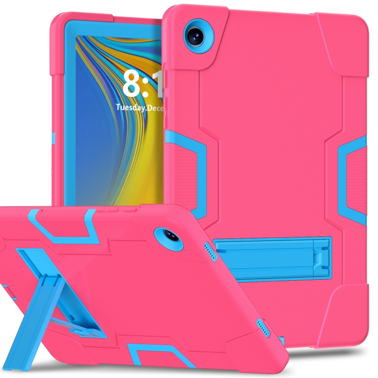 For Samsung Galaxy Tab A9+ Contrast Color Silicone PC Tablet Case with Holder(Rose Red + Blue)
For Samsung Galaxy Tab A9+ Contrast Color Silicone PC Tablet Case with Holder(Rose Red + Blue)