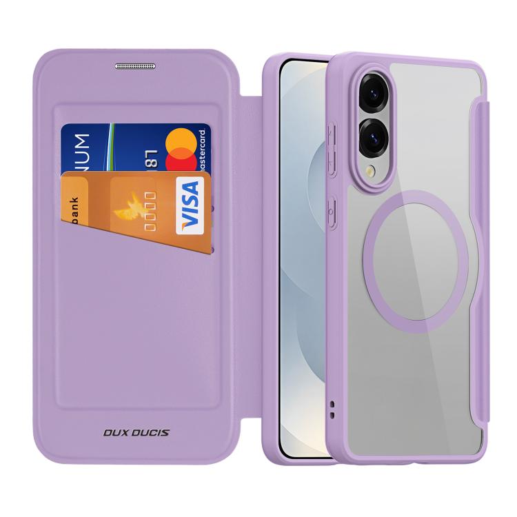 For Samsung Galaxy S25 Edge 5G DUX DUCIS Skin X Pro Series Magsafe PC + TPU Phone Leather Case(Purple)
For Samsung Galaxy S25 Edge 5G DUX DUCIS Skin X Pro Series Magsafe PC + TPU Phone Leather Case(Purple)