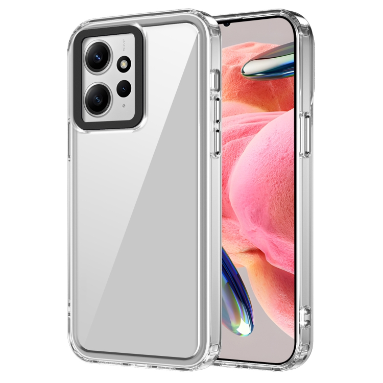 For Xiaomi Redmi Note 12 4G Global Transparent Acrylic + TPU Shockproof Phone Case(Transparent)
For Xiaomi Redmi Note 12 4G Global Transparent Acrylic + TPU Shockproof Phone Case(Transparent)