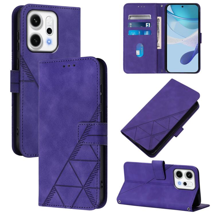 For OPPO Reno14 Pro 5G Global Crossbody 3D Embossed Flip Leather Phone Case(Purple)
For OPPO Reno14 Pro 5G Global Crossbody 3D Embossed Flip Leather Phone Case(Purple)