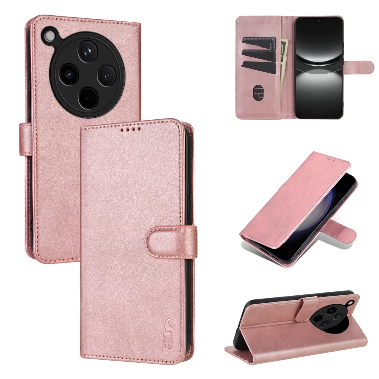 For OPPO Find X8 AZNS Skin Feel Calf Texture Flip Leather Phone Case(Rose Gold)
For OPPO Find X8 AZNS Skin Feel Calf Texture Flip Leather Phone Case(Rose Gold)