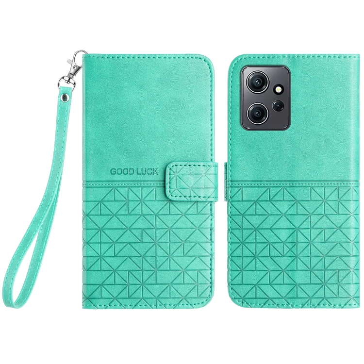 For Xiaomi Redmi Note 12 4G Global Rhombic Texture Leather Phone Case with Lanyard(Green)
For Xiaomi Redmi Note 12 4G Global Rhombic Texture Leather Phone Case with Lanyard(Green)