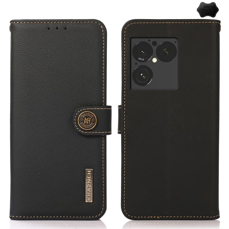 For Sony Xperia 1 VIII KHAZNEH Custer Genuine Leather RFID Phone Case(Black)
For Sony Xperia 1 VIII KHAZNEH Custer Genuine Leather RFID Phone Case(Black)
