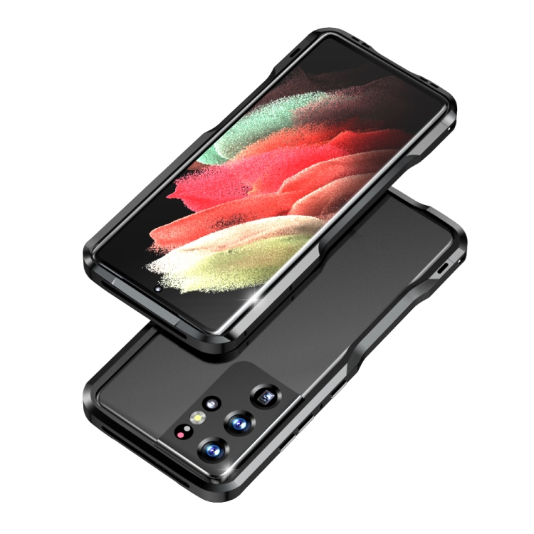 For Samsung Galaxy S21 Ultra 5G Sharp Edge Magnetic Shockproof Metal Frame Phone Case(Black)
For Samsung Galaxy S21 Ultra 5G Sharp Edge Magnetic Shockproof Metal Frame Phone Case(Black)