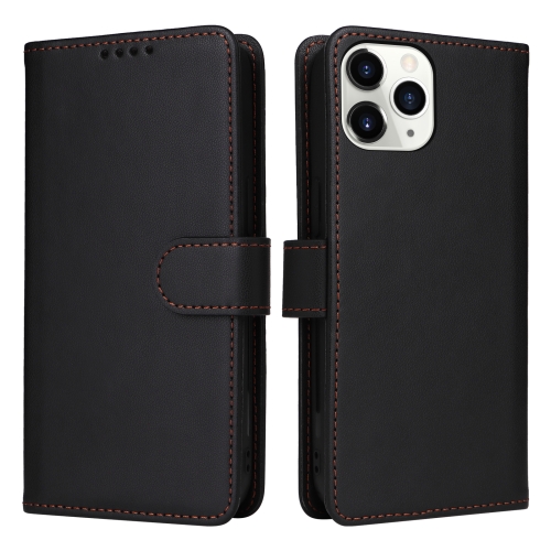 

For iPhone 11 Pro BETOPNICE BN-005 2 in 1 Detachable Imitate Genuine Leather Phone Case(Black)