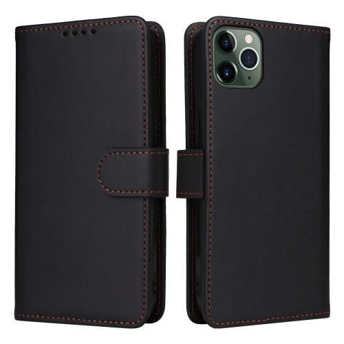 

For iPhone 11 Pro Max BETOPNICE BN-005 2 in 1 Detachable Imitate Genuine Leather Phone Case(Black)
