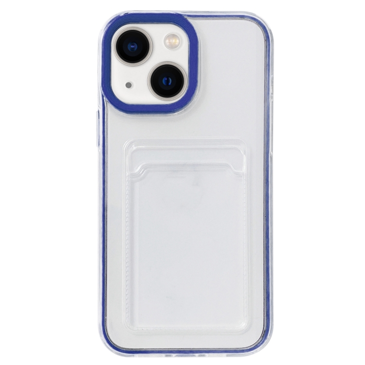 For iPhone 14 Plus 360 Clear PC Hybrid TPU Phone Case with Card Slot(Royal Blue)
For iPhone 14 Plus 360 Clear PC Hybrid TPU Phone Case with Card Slot(Royal Blue)