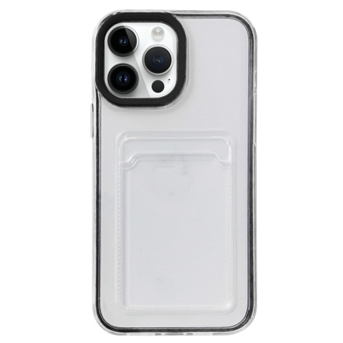 For iPhone 14 Pro Max 360 Clear PC Hybrid TPU Phone Case with Card Slot(Black)
For iPhone 14 Pro Max 360 Clear PC Hybrid TPU Phone Case with Card Slot(Black)