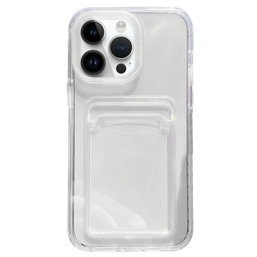 For iPhone 14 Pro Max 360 Clear PC Hybrid TPU Phone Case with Card Slot(Transparent)
For iPhone 14 Pro Max 360 Clear PC Hybrid TPU Phone Case with Card Slot(Transparent)
