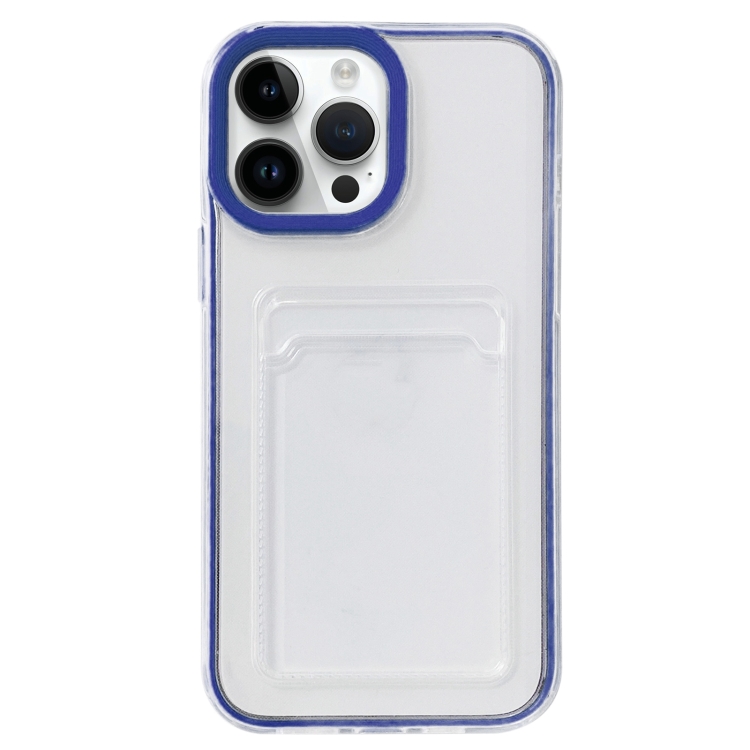 For iPhone 13 Pro 360 Clear PC Hybrid TPU Phone Case with Card Slot(Royal Blue)
For iPhone 13 Pro 360 Clear PC Hybrid TPU Phone Case with Card Slot(Royal Blue)