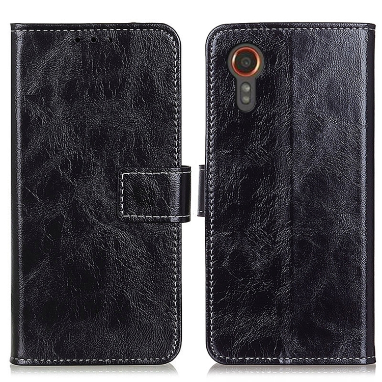For Samsung Galaxy Xcover7 Retro Crazy Horse Texture Leather Phone Case(Black)
For Samsung Galaxy Xcover7 Retro Crazy Horse Texture Leather Phone Case(Black)