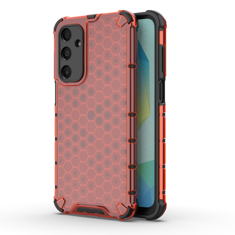 For Samsung Galaxy A16 5G Shockproof Honeycomb PC + TPU Protective Phone Case(Red)
For Samsung Galaxy A16 5G Shockproof Honeycomb PC + TPU Protective Phone Case(Red)