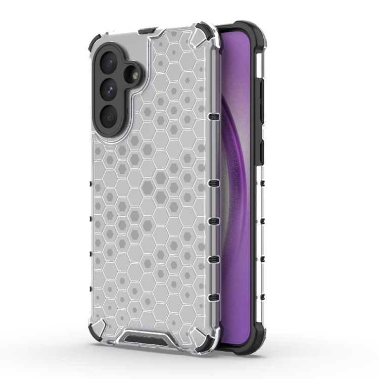 For Samsung Galaxy A36 5G Shockproof Honeycomb PC + TPU Protective Phone Case(White)
For Samsung Galaxy A36 5G Shockproof Honeycomb PC + TPU Protective Phone Case(White)