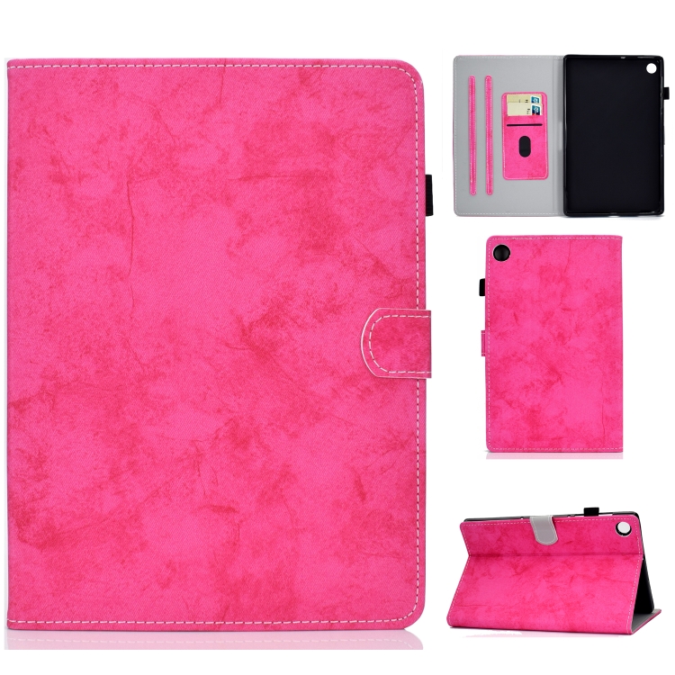 For Samsung Galaxy Tab A9 Marble Style Cloth Texture Smart Leather Tablet Case(Rose Red)
For Samsung Galaxy Tab A9 Marble Style Cloth Texture Smart Leather Tablet Case(Rose Red)