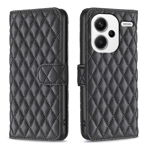 For Xiaomi Redmi Note 13 Pro+ 5G Diamond Lattice Wallet Leather Flip Phone Case(Black)
For Xiaomi Redmi Note 13 Pro+ 5G Diamond Lattice Wallet Leather Flip Phone Case(Black)