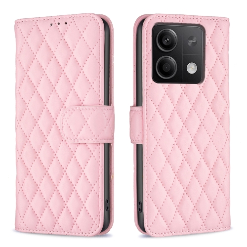 For Xiaomi Redmi Note 13 4G Global Diamond Lattice Wallet Leather Flip Phone Case(Pink)
For Xiaomi Redmi Note 13 4G Global Diamond Lattice Wallet Leather Flip Phone Case(Pink)