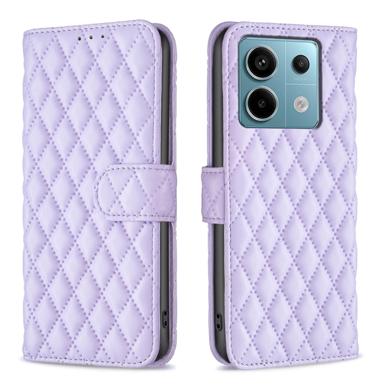 For Xiaomi Redmi Note 13 Pro 4G Global Diamond Lattice Wallet Leather Flip Phone Case(Purple)
For Xiaomi Redmi Note 13 Pro 4G Global Diamond Lattice Wallet Leather Flip Phone Case(Purple)