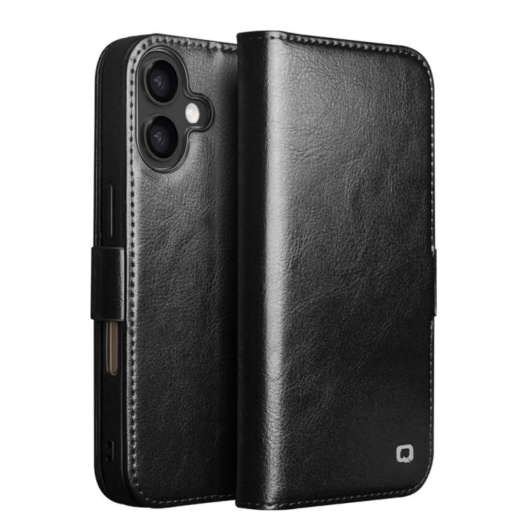 For iPhone 17 QIALINO Classic 103 Buckle Genuine Leather Phone Case(Black)
For iPhone 17 QIALINO Classic 103 Buckle Genuine Leather Phone Case(Black)