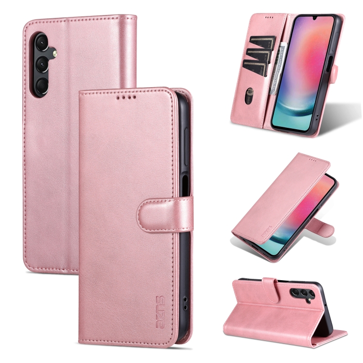 For Samsung Galaxy A24 4G / A25 AZNS Skin Feel Calf Texture Flip Leather Phone Case(Rose Gold)
For Samsung Galaxy A24 4G / A25 AZNS Skin Feel Calf Texture Flip Leather Phone Case(Rose Gold)