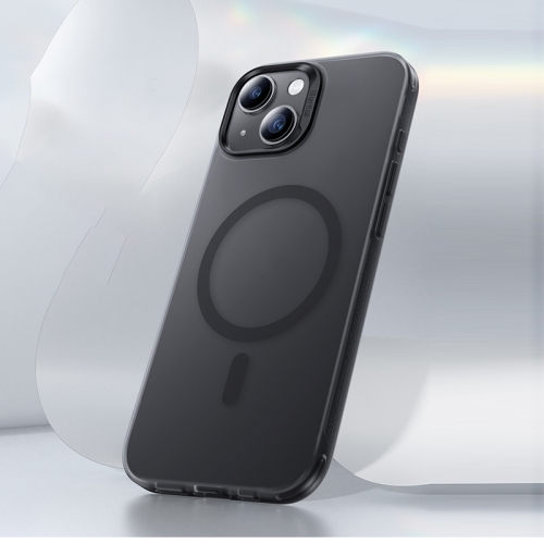 

For iPhone 15 Plus Benks Light Sand Series MagSafe Magnetic Shockproof Phone Case(Black)