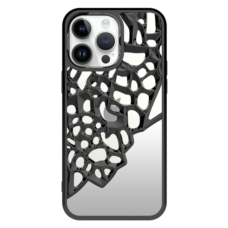 For iPhone 13 Pro Max Mirror Style Hollow Heat Dissipation Electroplated TPU Phone Case(Black)
For iPhone 13 Pro Max Mirror Style Hollow Heat Dissipation Electroplated TPU Phone Case(Black)