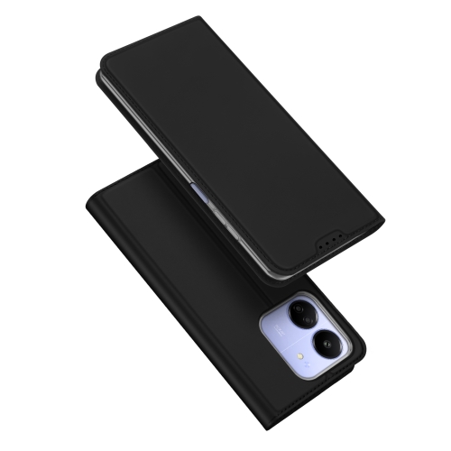 

For Xiaomi Poco C65 / Redmi 13C / Poco M6 DUX DUCIS Skin Pro Series Flip Leather Phone Case(Black)