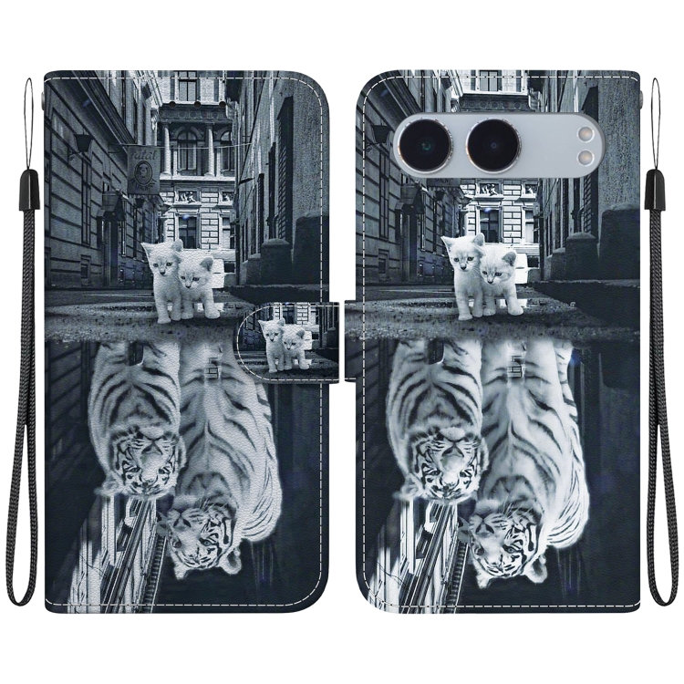 For OnePlus Nord 4 Crystal Texture Colored Drawing Leather Phone Case(Cat Tiger Reflection)
For OnePlus Nord 4 Crystal Texture Colored Drawing Leather Phone Case(Cat Tiger Reflection)