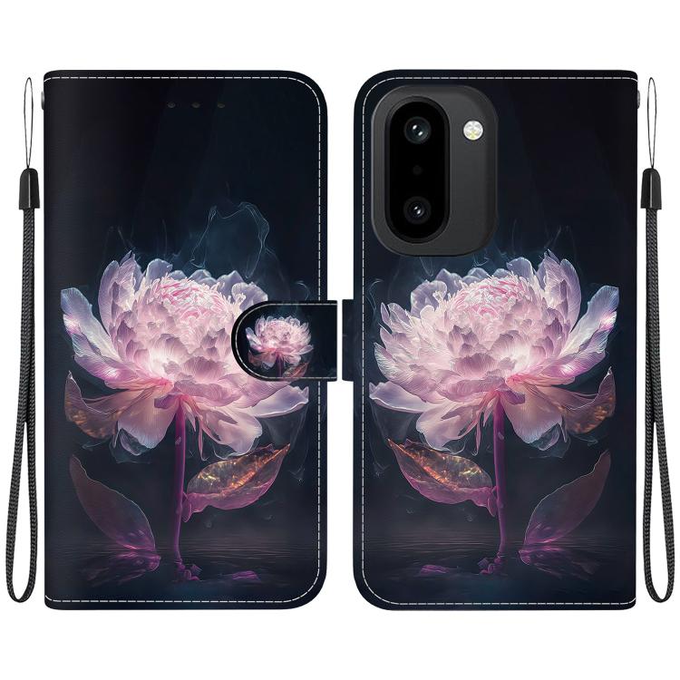For OnePlus 15R / Ace 6 / Ace 6T Crystal Texture Colored Drawing Leather Phone Case(Purple Peony)
For OnePlus 15R / Ace 6 / Ace 6T Crystal Texture Colored Drawing Leather Phone Case(Purple Peony)