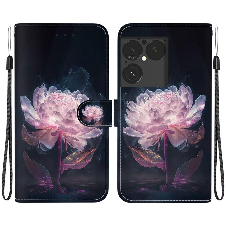 For Sony Xperia 1 VIII Crystal Texture Colored Drawing Leather Phone Case(Purple Peony)
For Sony Xperia 1 VIII Crystal Texture Colored Drawing Leather Phone Case(Purple Peony)