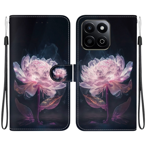 For Honor Play 60 Plus Crystal Texture Colored Drawing Leather Phone Case(Purple Peony)
For Honor Play 60 Plus Crystal Texture Colored Drawing Leather Phone Case(Purple Peony)