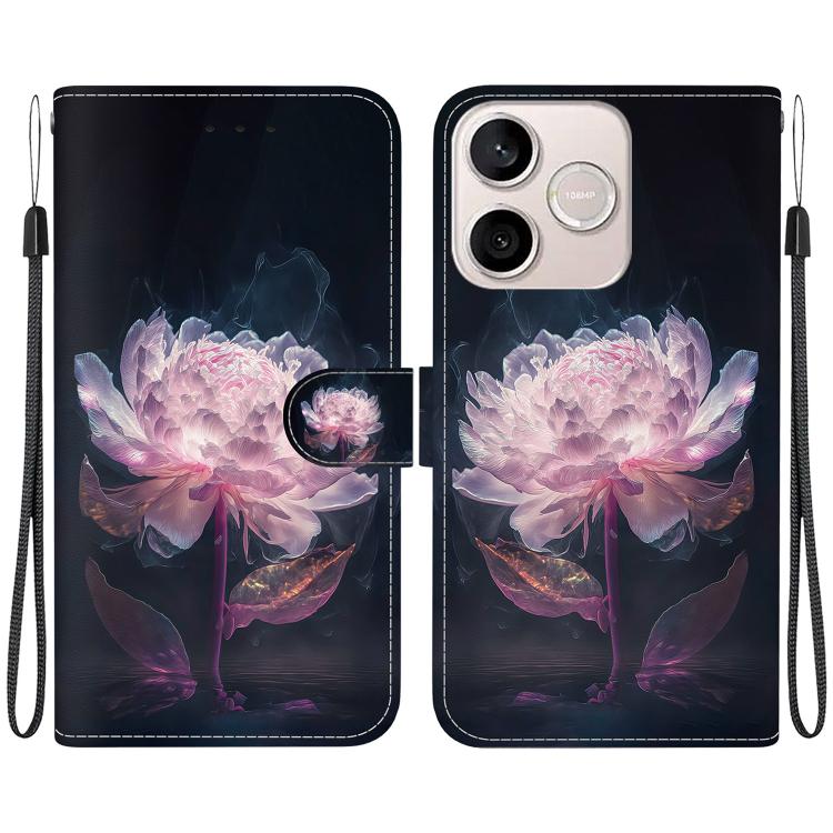 For Honor 600 Lite Global Crystal Texture Colored Drawing Leather Phone Case(Purple Peony)
For Honor 600 Lite Global Crystal Texture Colored Drawing Leather Phone Case(Purple Peony)