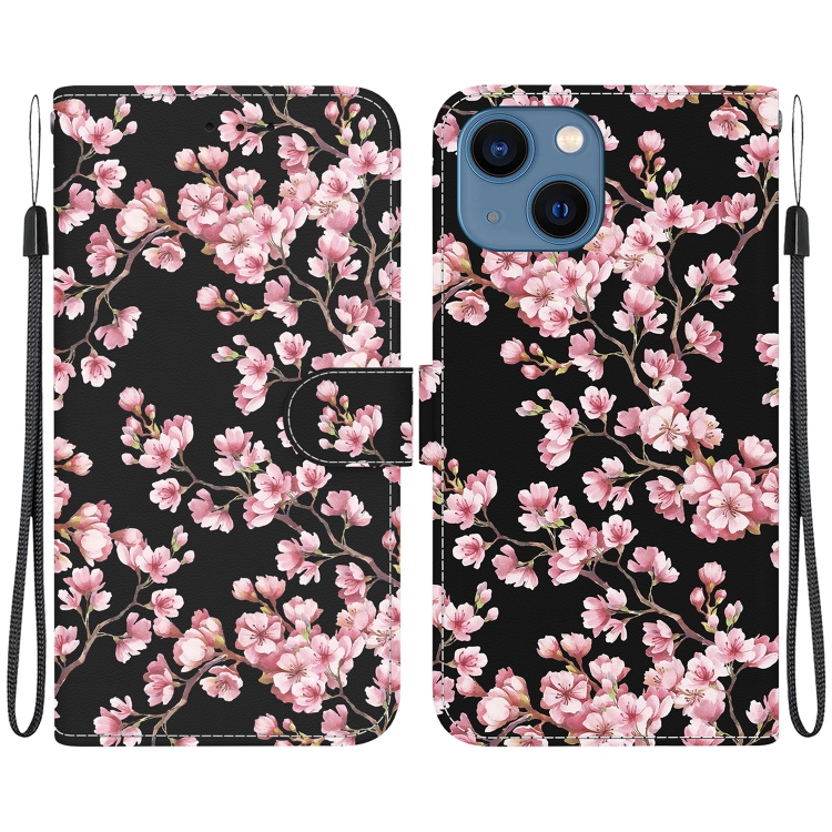 For iPhone 15 Plus Crystal Texture Colored Drawing Leather Phone Case(Plum Bossom)
For iPhone 15 Plus Crystal Texture Colored Drawing Leather Phone Case(Plum Bossom)