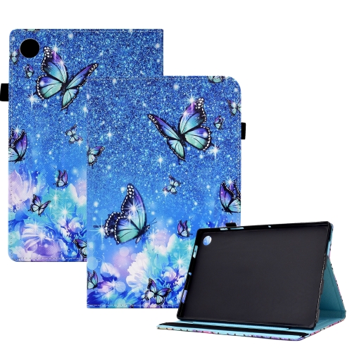 For Samsung Galaxy Tab A9+ Colored Drawing Stitching Elastic Band Leather Smart Tablet Case(Butterfly)
For Samsung Galaxy Tab A9+ Colored Drawing Stitching Elastic Band Leather Smart Tablet Case(Butterfly)
