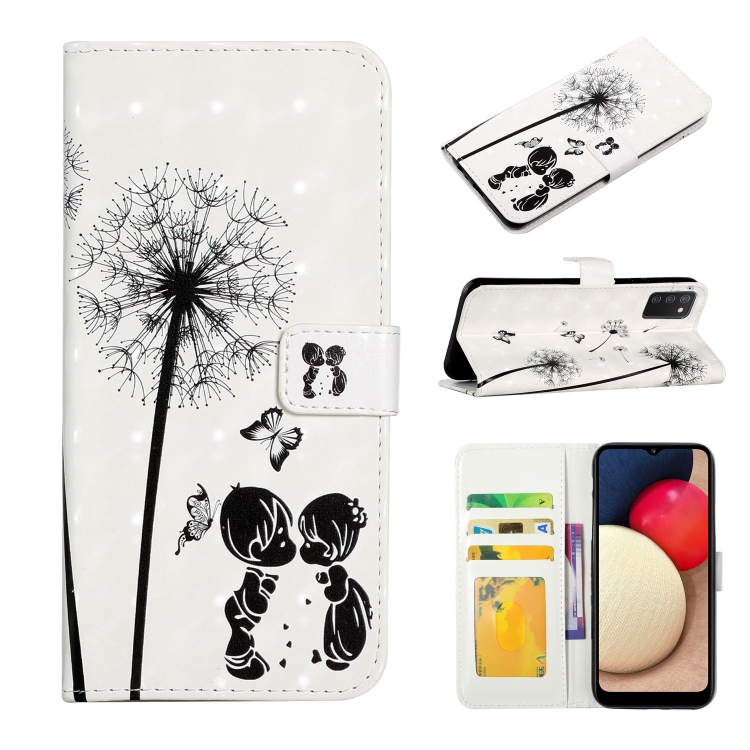 For Samsung Galaxy A02s EU Oil Embossed 3D Drawing Leather Phone Case(Couple Dandelion)
For Samsung Galaxy A02s EU Oil Embossed 3D Drawing Leather Phone Case(Couple Dandelion)