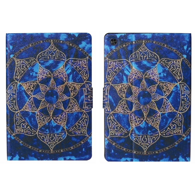 For Samsung Galaxy Tab A9 Voltage Coloured Drawing Smart PU Tablet Case with Sleep / Wake-up Function(Blue Mandala)
For Samsung Galaxy Tab A9 Voltage Coloured Drawing Smart PU Tablet Case with Sleep / Wake-up Function(Blue Mandala)