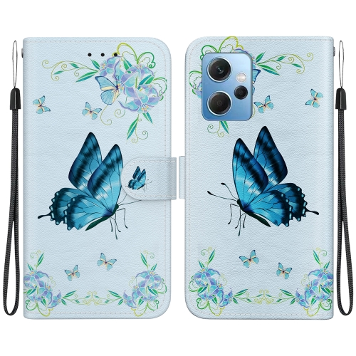 For Xiaomi Redmi Note 12 4G Global Crystal Texture Colored Drawing Leather Phone Case(Blue Pansies)
For Xiaomi Redmi Note 12 4G Global Crystal Texture Colored Drawing Leather Phone Case(Blue Pansies)