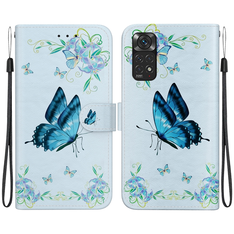 For Xiaomi Redmi Note 11 Global Crystal Texture Colored Drawing Leather Phone Case(Blue Pansies)
For Xiaomi Redmi Note 11 Global Crystal Texture Colored Drawing Leather Phone Case(Blue Pansies)