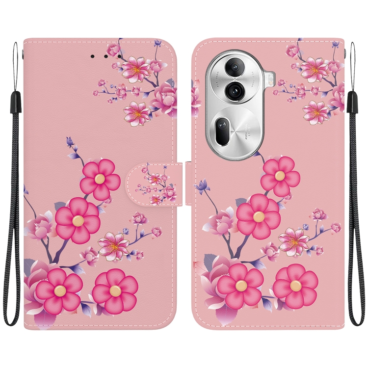 For OPPO Reno11 Pro 5G Global Crystal Texture Colored Drawing Leather Phone Case(Cherry Blossoms)
For OPPO Reno11 Pro 5G Global Crystal Texture Colored Drawing Leather Phone Case(Cherry Blossoms)