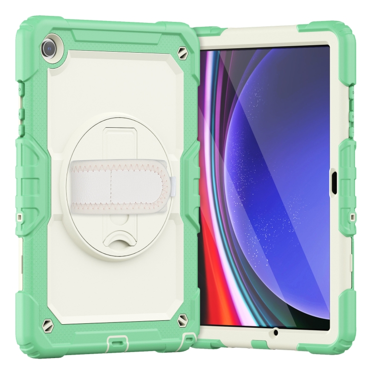 For Samsung Galaxy Tab A9+ Silicone + PC Tablet Case with Shoulder Strap(Light Green)
For Samsung Galaxy Tab A9+ Silicone + PC Tablet Case with Shoulder Strap(Light Green)